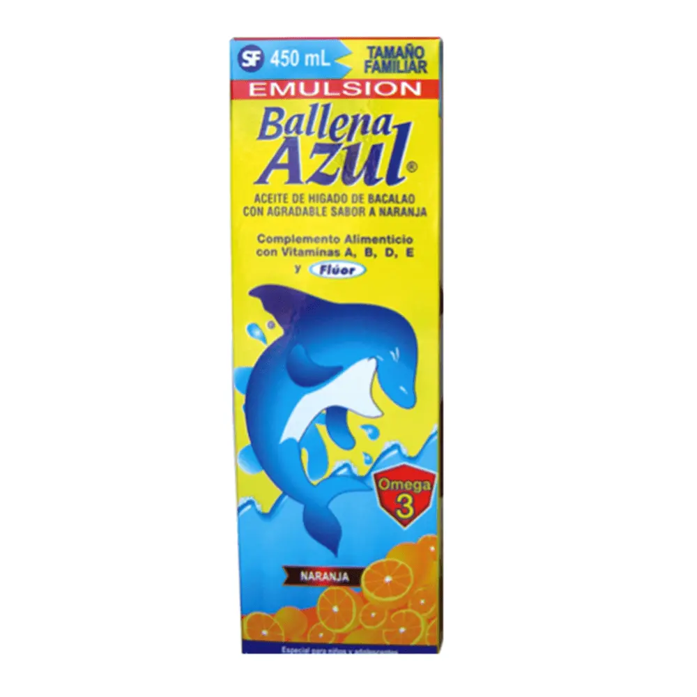 Ballena Emulsión Azul Naranja - 450 Ml