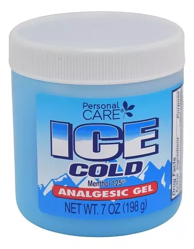 Personal Care ICE Cold, Analgesic Pain Relieving Gel, Cooling Formula