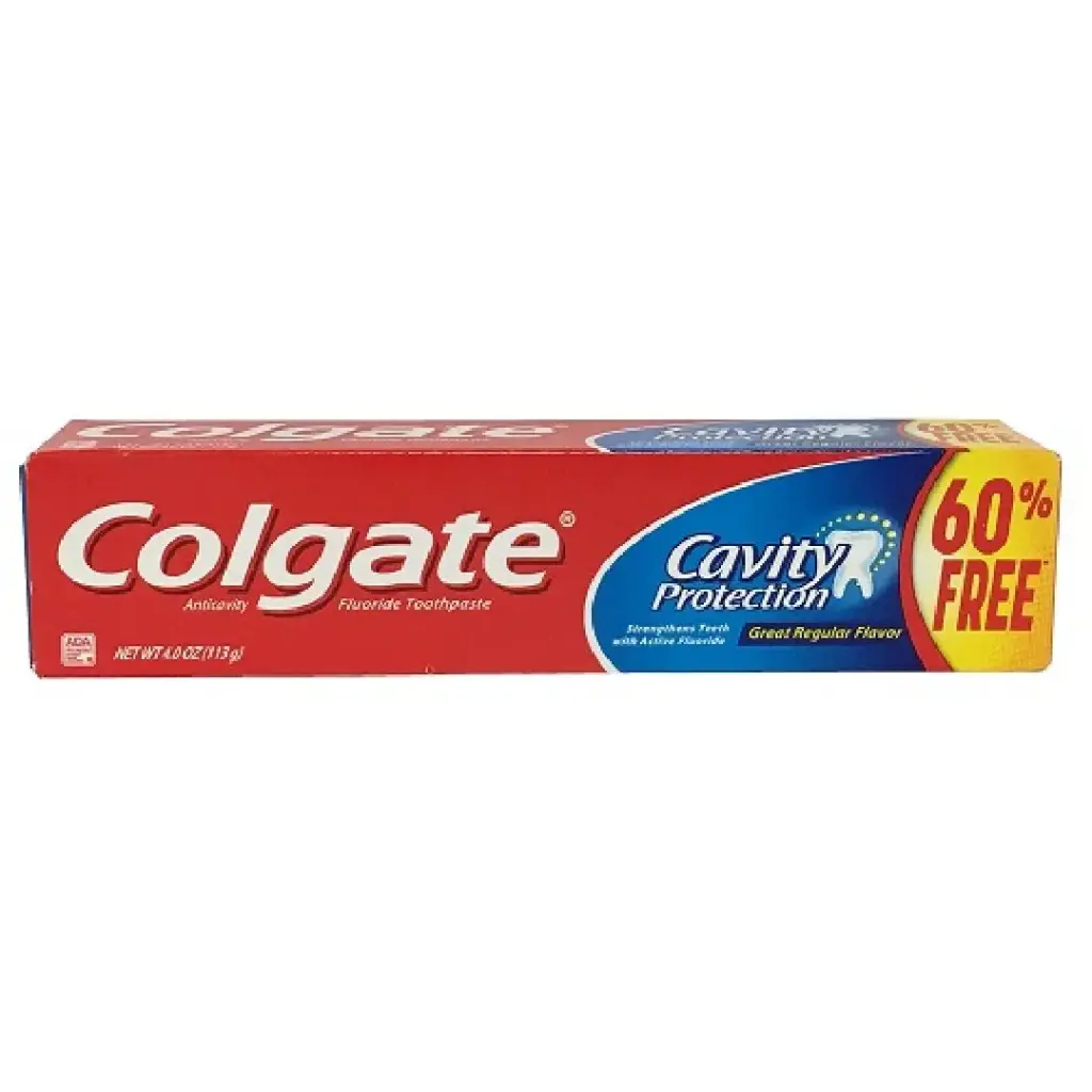 Colgate Cavity Protection Toothpaste, Anticavity Fluoride, Great Regular Flavor