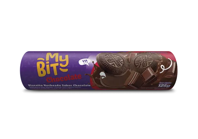 Biscoito Recheado My Bit Chocolate 110Gr
