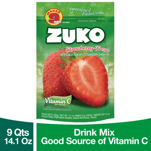 Zuko Strawberry Family 14.1 onzas