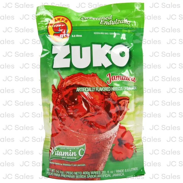 Zuko Drink Mix, Artificial Orange Flavor 14.1 oz