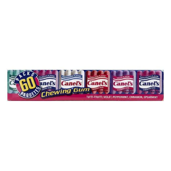 Canel S Chewing Gum Fun Pack Original Flavors 4 Pieces 60 Pack