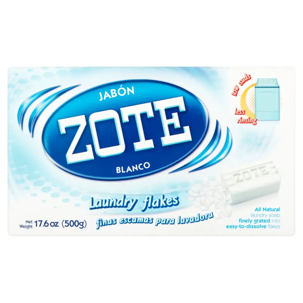 ZOTE Laundry White Flakes, 17.6 OZ