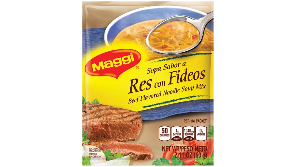 Maggi Beef Flavored Noodle Soup Mix