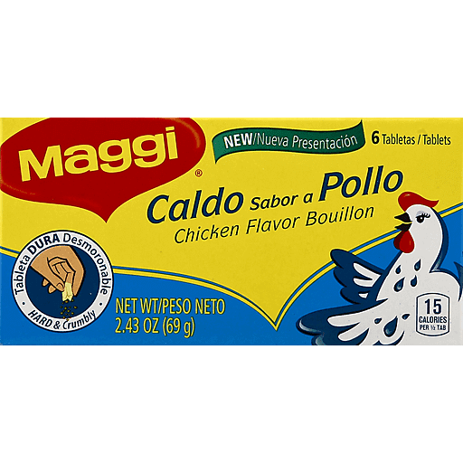Maggi Chicken Flavor Bouillon Tablets