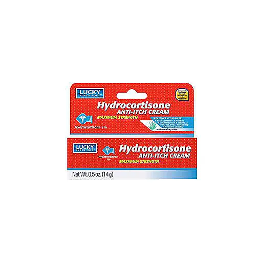 Lucky Super Soft Hydrocortisone, Maximum Strength, Anti Itch Cream 0.5 Oz
