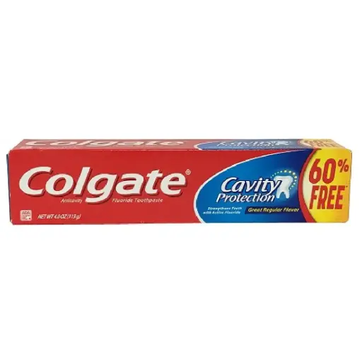 Colgate Cavity Protection Toothpaste, Anticavity Fluoride, Great Regular Flavor