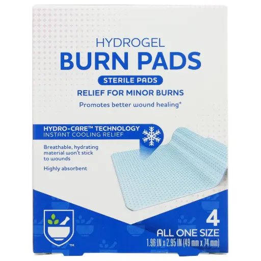Rite Aid Hydrogel Burn Pads - All One Size