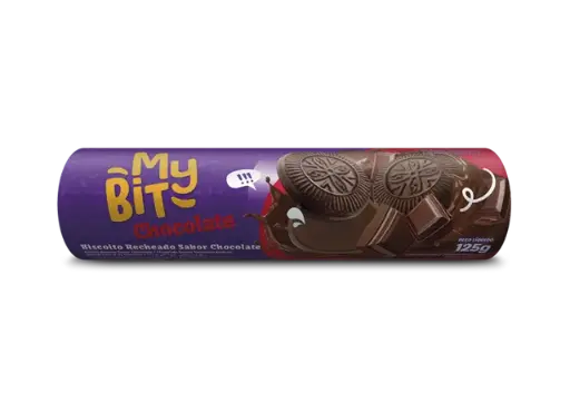 Biscoito Recheado My Bit Chocolate 110Gr