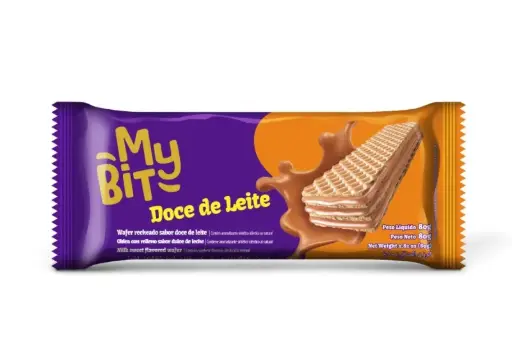Galletita Wafer Dulce De Leche Mybit 80gr