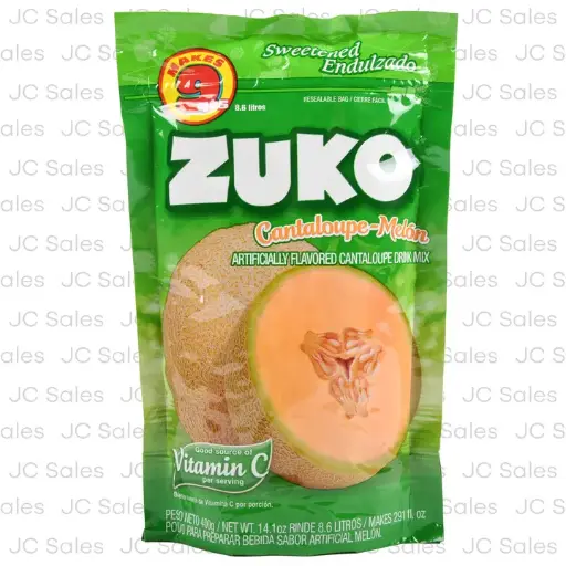Zuko Drink Mix, Cantaloupe 14.1 Ounce