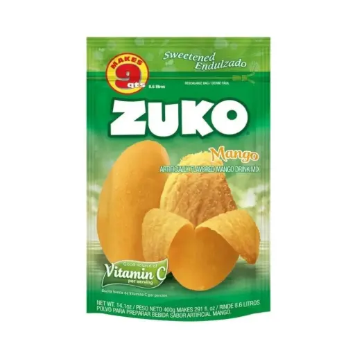 Zuko Drink Mix, Mango 14.1oz