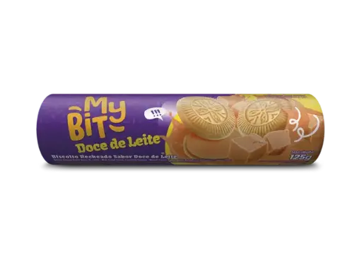 Biscoito Recheado My Bit Dulce Leche 110Gr