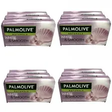  Palmolive White & Smooth Soap, With Pearl Powder + Milk Protein
