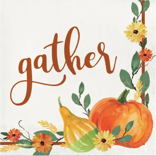 Giving Thanks Lunch Napkins