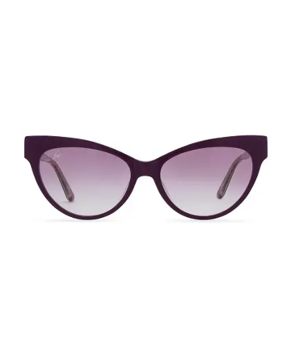 Kelly Cateye Sunglasses - Wine